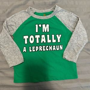 St. Patrick’s Day shirt size 24 months